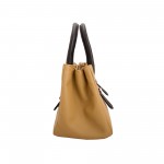 Beau Design Stylish Beige Color Imported PU Leather Casual Handbag With Double Handle For Women's/Ladies/Girls Beau Design Stylish Beige Color Imported PU Leather Casual Handbag With Double Handle For Women's/Ladies/Girls